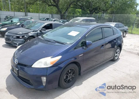 2012 Toyota Prius Two from USA, damaged, VIN JTDKN3DU9C0334475